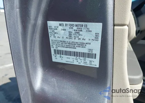 2008 Ford Escape Hybrid from USA, damaged, VIN 1FMCU59H48KB09466